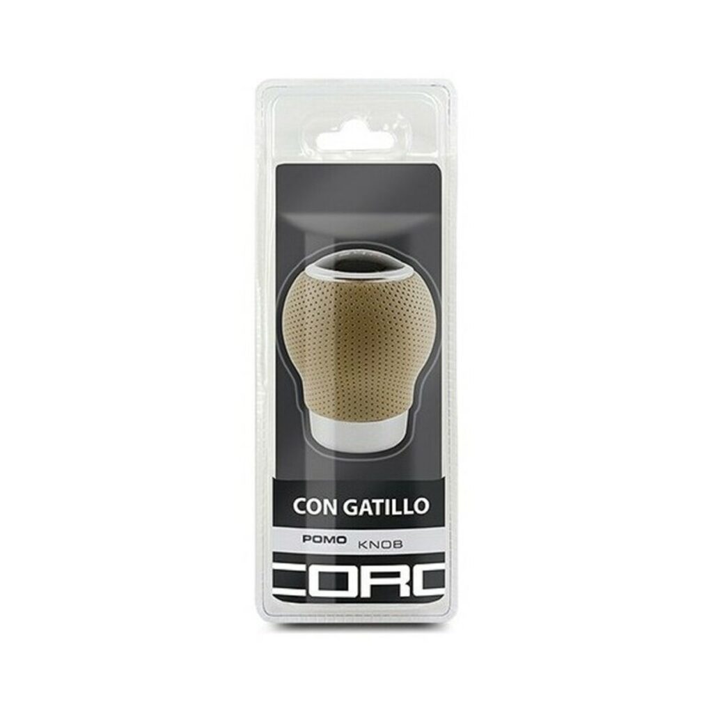 Κουμπί Αλλαγής Ταχυτήτων BC Corona POM30167 Δέρμα Με τη Σκανδάλη Μπεζ (27 mm)