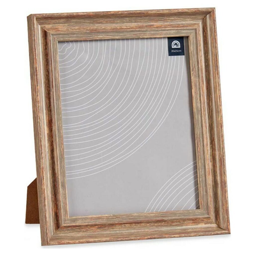 Κορνίζα Χαλκός Κρυστάλλινο Ξύλο Πλαστική ύλη (26 x 2 x 31 cm)