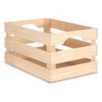 Κουτί αποθήκευσης Φυσικό ξύλο πεύκου (21 x 16