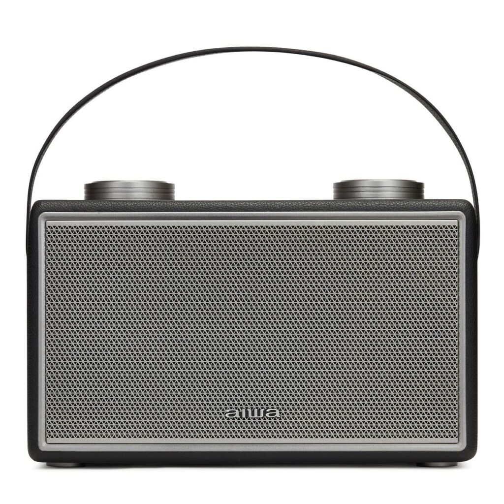 Φορητό ραδιόφωνο Bluetooth Aiwa BSTU800BK   50W Ηχείο Γκρι Vintage