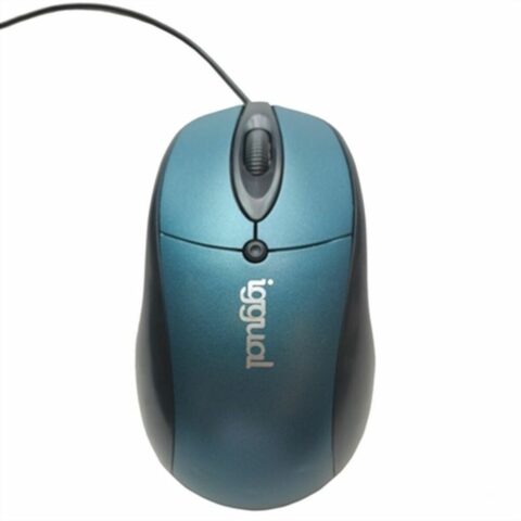Ποντίκι iggual COM-ERGONOMIC-XL 800 dpi Μπλε Μαύρο/Μπλε
