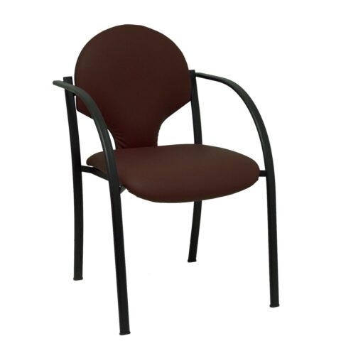 Καρέκλα υποδοχής P&C 220PTNSP463 Σκούρο καφέ