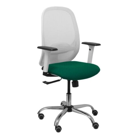 Καρέκλα Γραφείου P&C 354CRRP Λευκό Σκούρο πράσινο