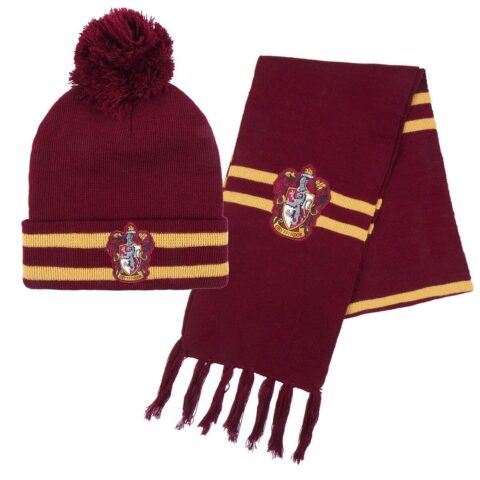 Καπέλο και Κασκόλ Harry Potter Κόκκινο (Ένα μέγεθος)