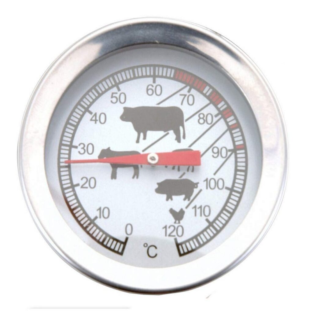 Θερμόμετρο κρέατος 10 x 10 x 5 cm Ανοξείδωτο ατσάλι