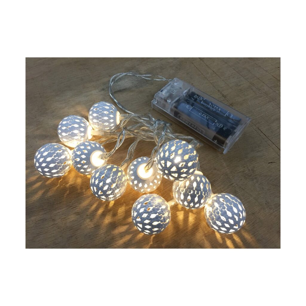 Γιρλάντα Φωτισμού LED Decorative Lighting Ασημί