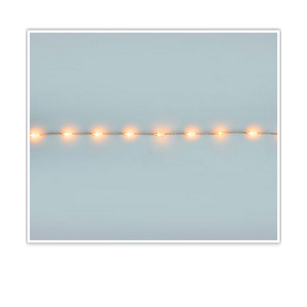 Γιρλάντα Φωτισμού LED Λευκό (12 m)