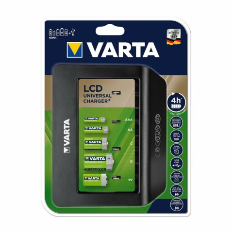Φορτιστής Varta LCD Universal Charger+ 100-240 V 1600 mAh