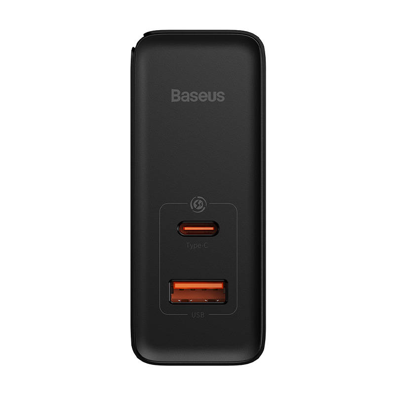Wall charger Baseus GaN USB-C + USB