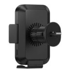 Car holder Baseus Halo with 15W inductive charger (black)