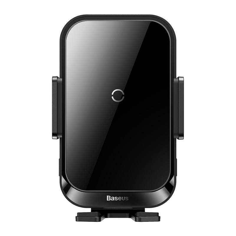 Car holder Baseus Halo with 15W inductive charger (black)