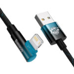 Baseus MVP 2 Lightning 1m 20W cable - (black-blue)