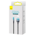 Baseus MVP 2 Lightning 1m 20W cable - (black-blue)