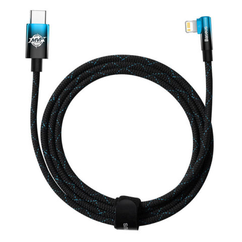 Baseus USB-C to Lightning MVP 20W 2m Cable (Black-blue)