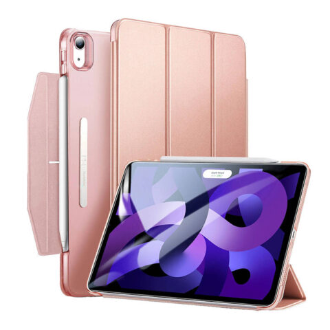 Protective Case ESR Ascend Trifold  for iPad Air 4 2020/5 2022 (Rose Gold)