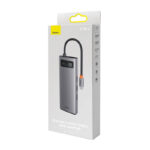 Hub 9in1 Baseus Metal Gleam Series