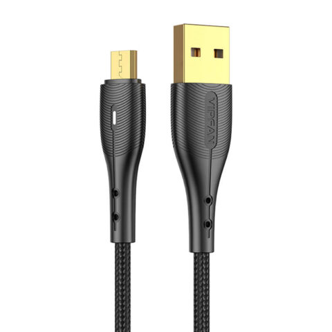 USB to Micro USB cable Vipfan Nano Gold X07