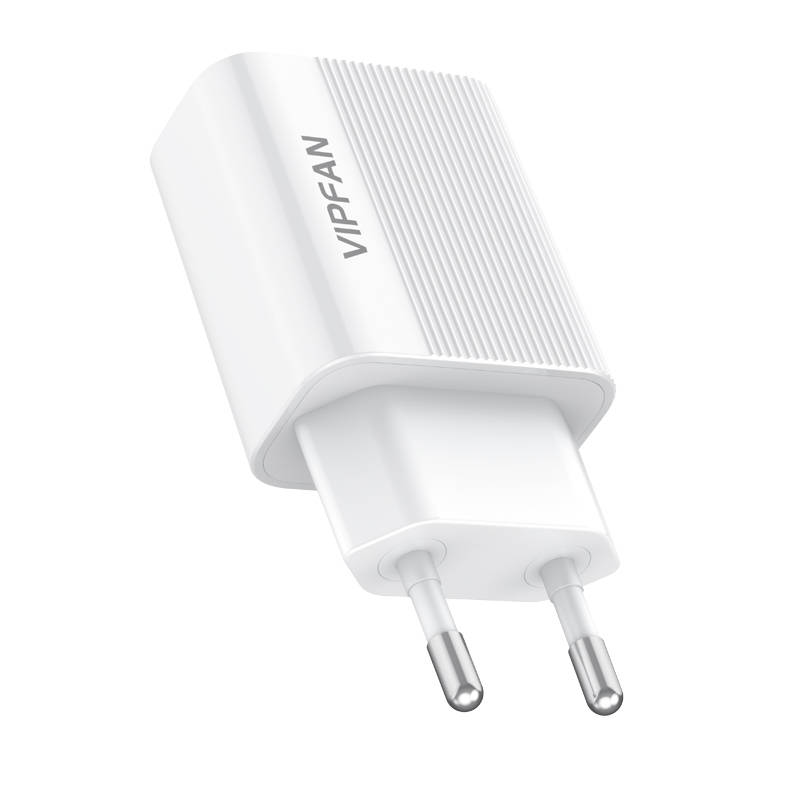 2.4A + USB-C cable (white)