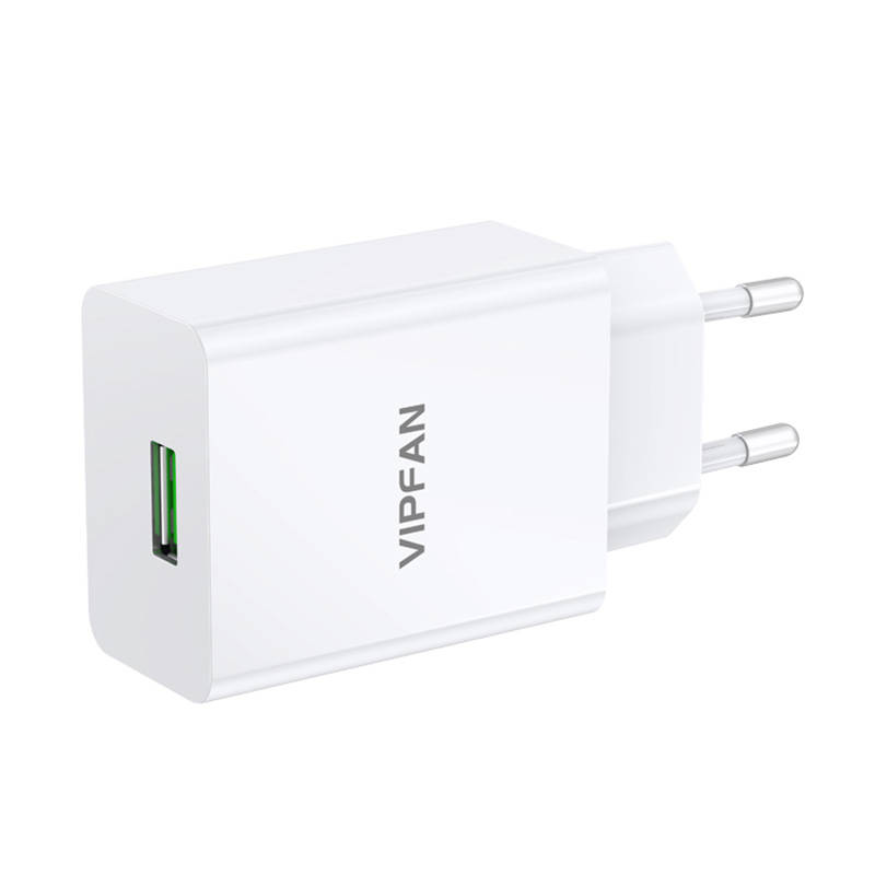 QC 3.0 + Lightning cable (white)