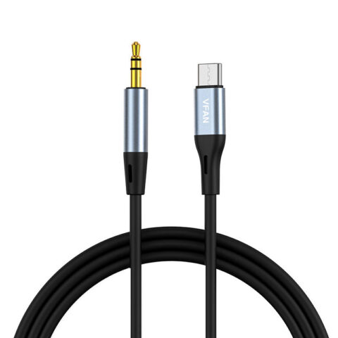 Cable Vipfan L06 USB-C to mini jack 3.5mm AUX