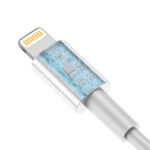 Cable Vipfan L09 Lightning to 2x Lightning 10cm (white)