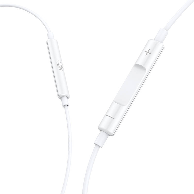 Wired in-ear headphones Vipfan M09 (white)
