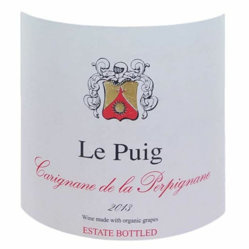 Eρυθρό ρασί Carignane de la Perpignan Languedoc-Roussillon 750 ml 2013
