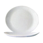 Επίπεδο πιάτο Arcoroc Restaurant Λευκό Γυαλί