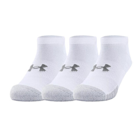 Αθλητικές Κάλτσες Under Armour Heatgear 3 Μονάδες Λευκό
