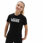 Παιδικό Μπλούζα με Κοντό Μανίκι Vans Flying V Μαύρο