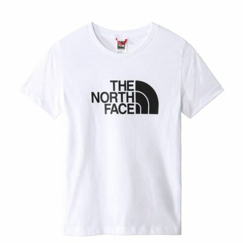 Παιδικό Μπλούζα με Κοντό Μανίκι The North Face Easy Λευκό