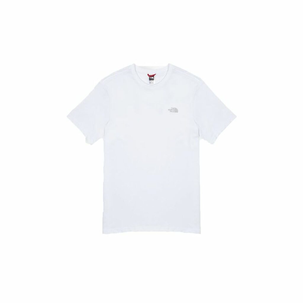 Ανδρική Μπλούζα με Κοντό Μανίκι The North Face Premium Λευκό