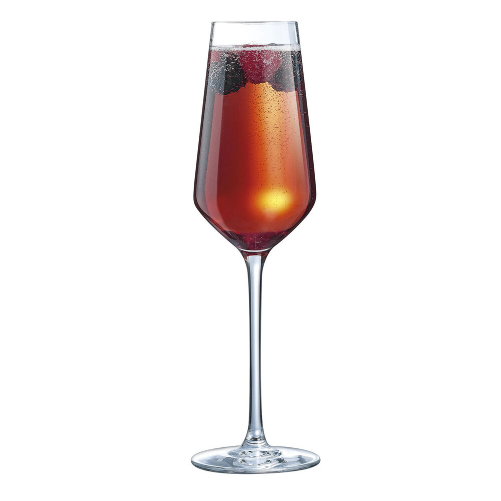 Επίπεδο ποτήρι για σαμπάνια και κρασί cava Chef & Sommelier Distinction x6 Γυαλί (230 ml)