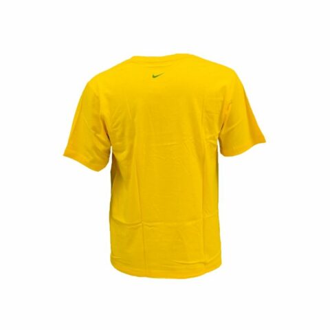 Ανδρική Μπλούζα με Κοντό Μανίκι Nike Air Πράσινο Κίτρινο
