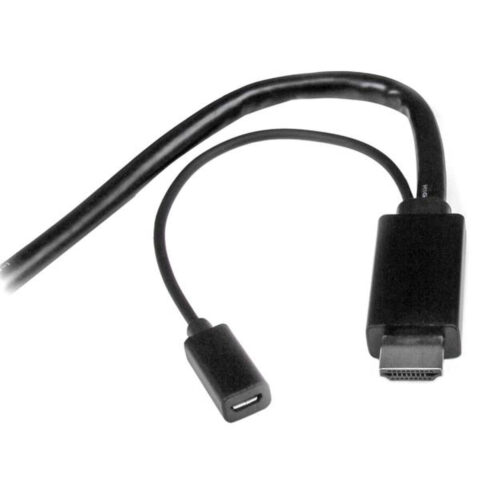 Αντάπτορας Mini DisplayPort σε HDMI Startech DPMDPHD2HD (2 m) Μαύρο