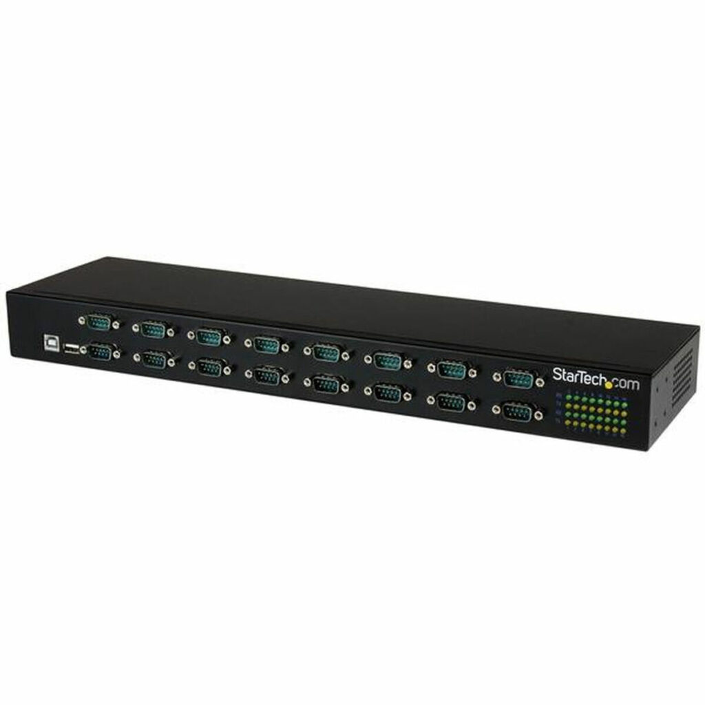 USB Hub Startech ICUSB23216FD Μαύρο USB-RS232