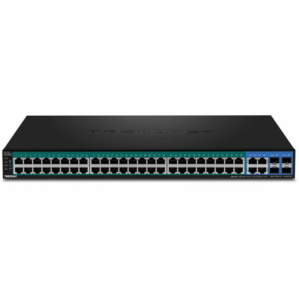 Διακόπτης Trendnet TPE-5048WS Gigabit Ethernet Μαύρο