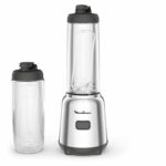 Μπλέντερ Κύπελλο Moulinex LM15FD10 Mini Blender 300 W Ασημί 300 W 1 L