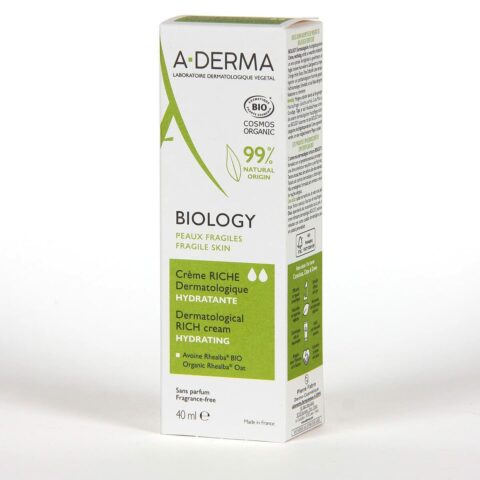 Ενυδατική κρέμα προοσώπου A-Derma Biology (40 ml)