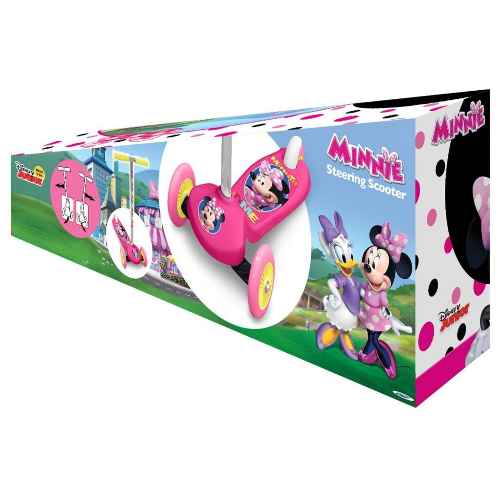 Σκούτερ Minnie Mouse Παιδικά Ροζ Τροχούς x 3 Ένα μέγεθος