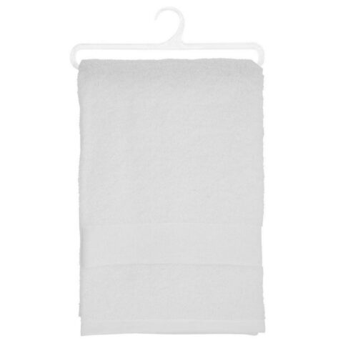 Πετσέτα μπάνιου Atmosphera βαμβάκι Λευκό 450 g/m² (100 x 150 cm)