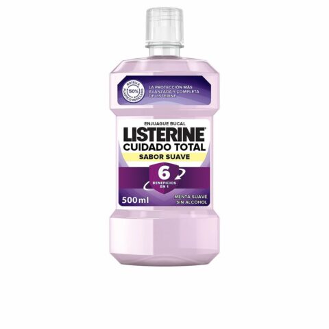 Στοματικό Διάλυμα Listerine Total Care Zero 0% Αλκοόλη (500 ml)