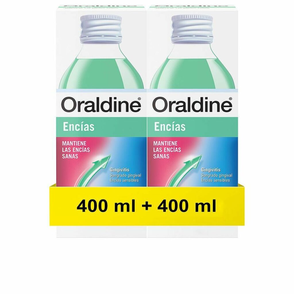 Στοματικό Διάλυμα Oraldine Υγιή Ούλα (2 x 400 ml)
