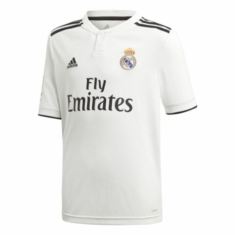 Κοντομάνικη Μπλούζα Ποδοσφαίρου για Παιδιά Adidas Real Madrid Home 18/19
