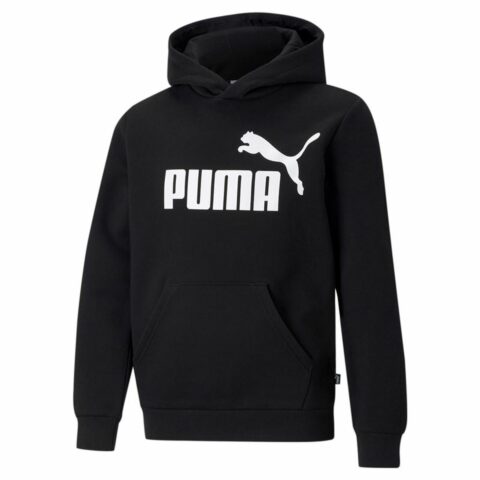 Παιδικό Φούτερ με Κουκούλα Puma Essentials Big Logo Μαύρο
