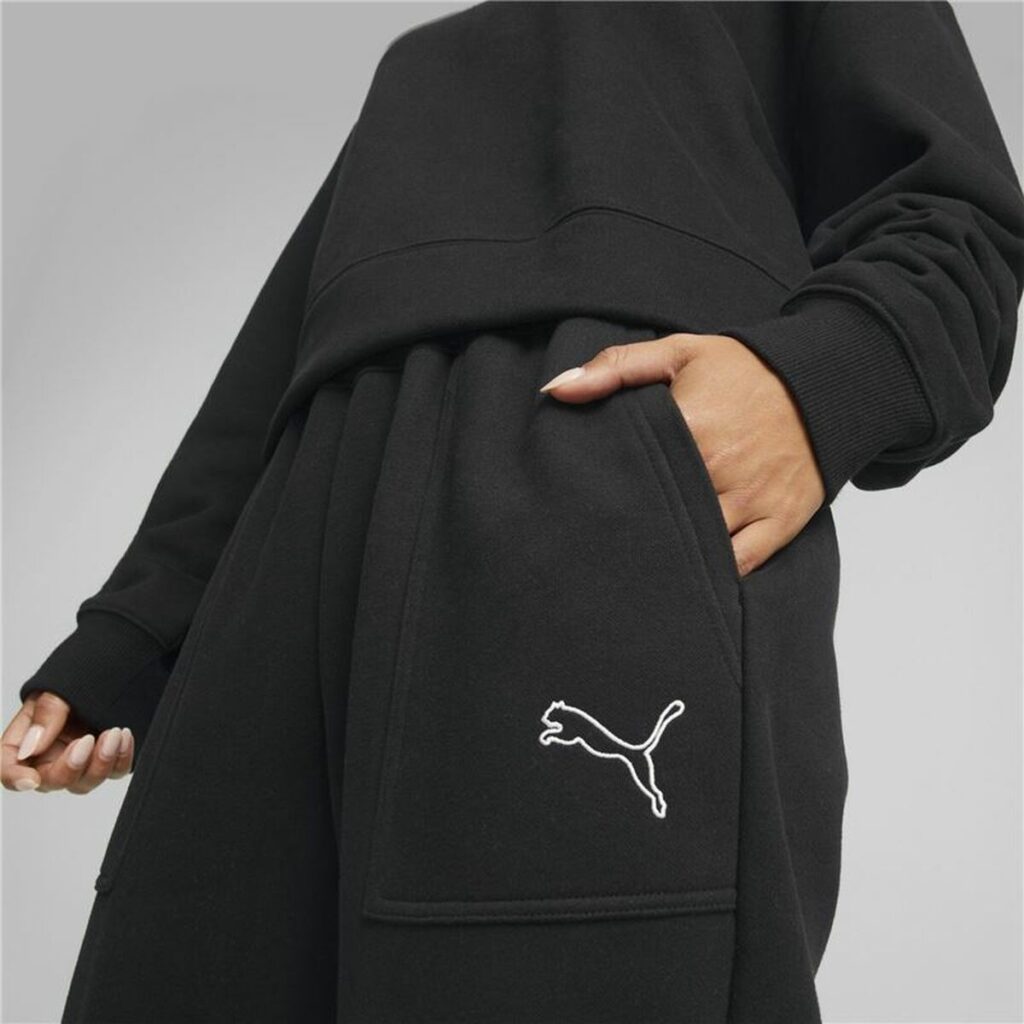 Γυναικεία Αθλητική Φόρμα Puma Loungewear Μαύρο