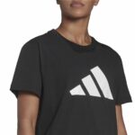 Ανδρική Μπλούζα με Κοντό Μανίκι Adidas Future Icons Μαύρο