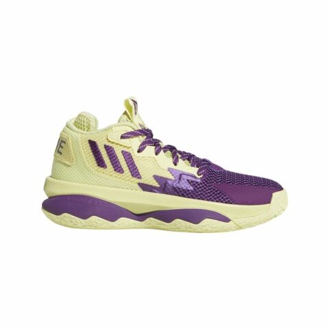Παπούτσια Μπάσκετ για Παιδιά Adidas Dame 3 Κίτρινο