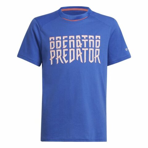 Παιδικό Μπλούζα με Κοντό Μανίκι Adidas Predator Μπλε
