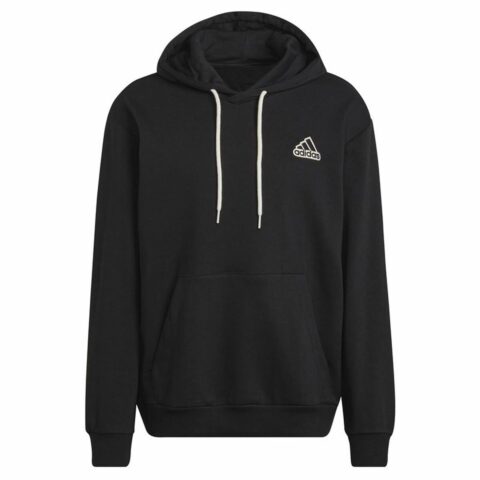 Ανδρικό Φούτερ με Κουκούλα Adidas Essentials Feelcomfy Μαύρο